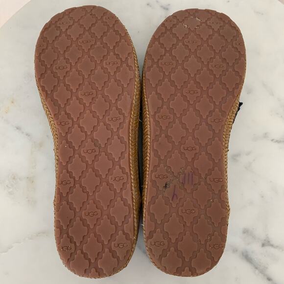 UGG Suede Loafers Blue Women's 5.5 US - Picture 7 of 7